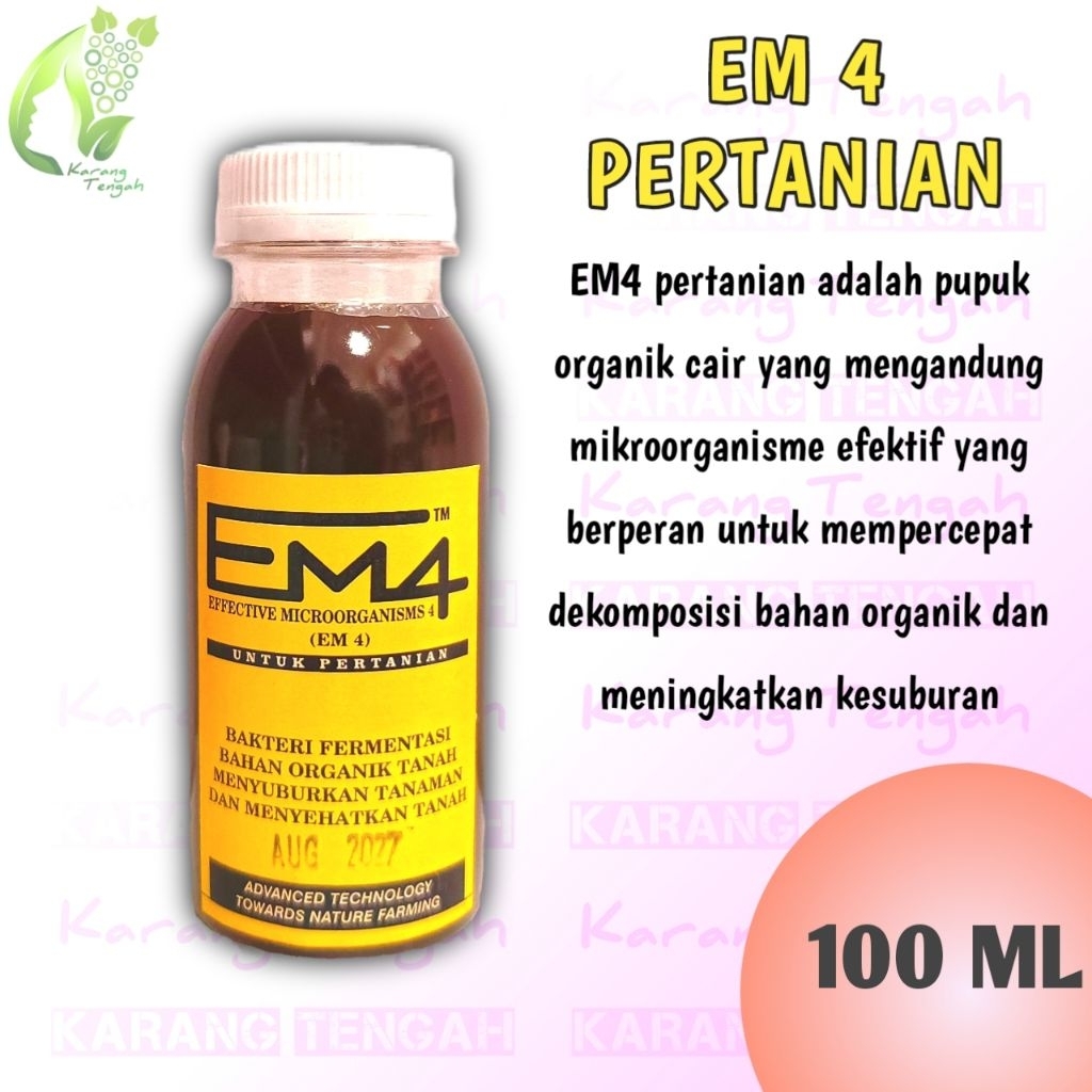 EM4 Pertanian / Tanaman | 100 ML repack