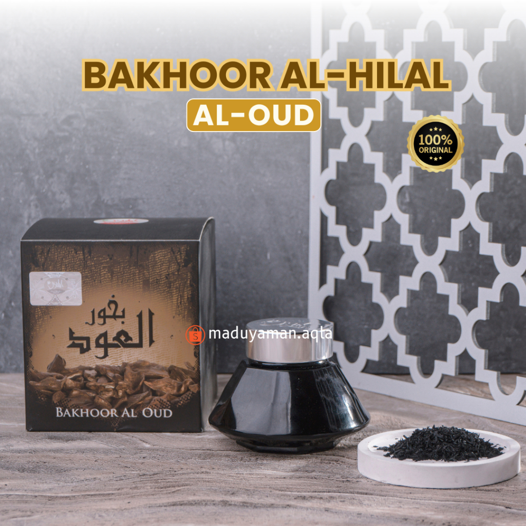Bukhur Al Oud Al Helal 40gr Asli Arab Saudi Bukhoor Arab Pengharum Ruangan Bakar Khas Arab Bakhoor A