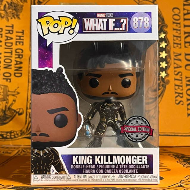 Funko Pop Marvel: What If…? - King Killmonger #878