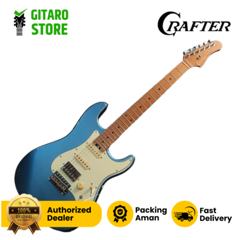 Gitar Elektrik CRAFTER Modern Sera VVS MP Neck Fretboard FB Maple