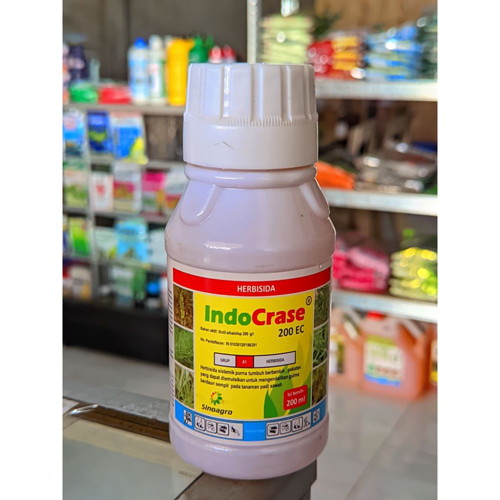 HERBISIDA INDOCRASE 200 EC (200 ML) RACUN RUMPUT SELEKTIF PADI
