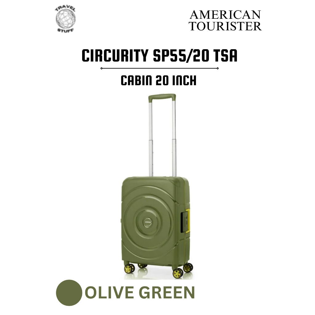 Circurity 20 Inch TSA 3-Point Lock / Koper Cabin / Kabin 20 Inch