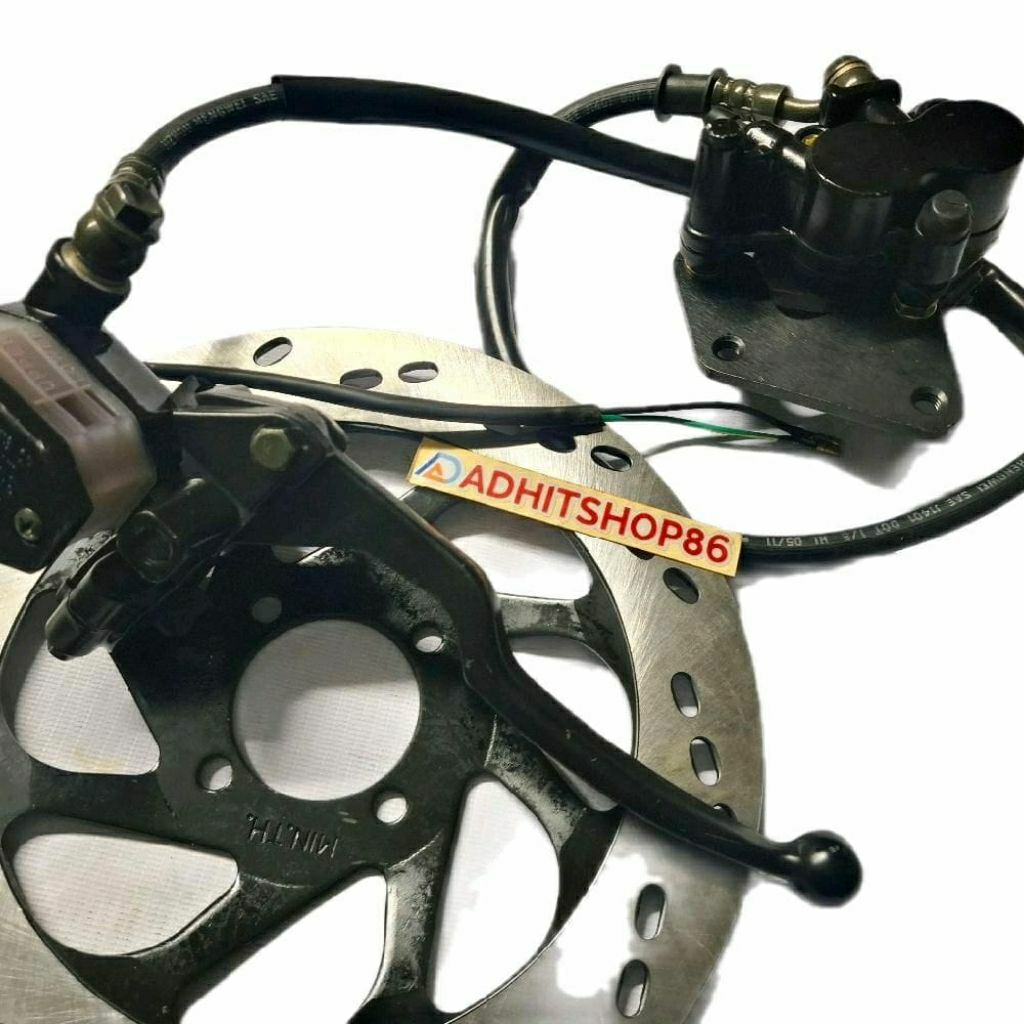 CAKRAM SET THUNDER 125 KALIPER CAKRAM THUNDER 125  DISC BRAKE ASSY THUNDER 125