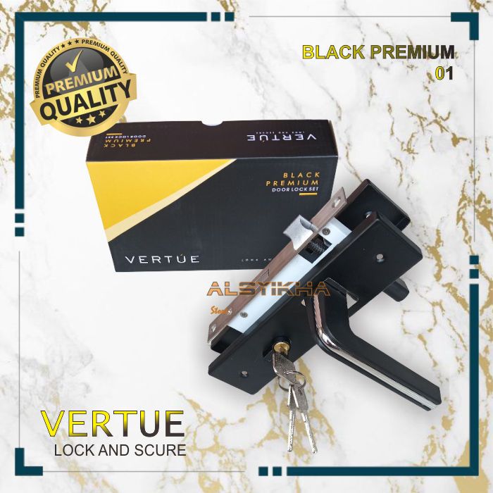 Kunci Pintu / Handle Pintu Set Komplit Ukuran Tanggung 20 cm / Handle pintu Premium