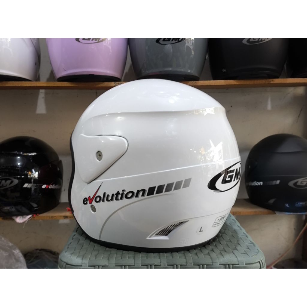 Helm Gm Evolution SNI 100% Original Putih