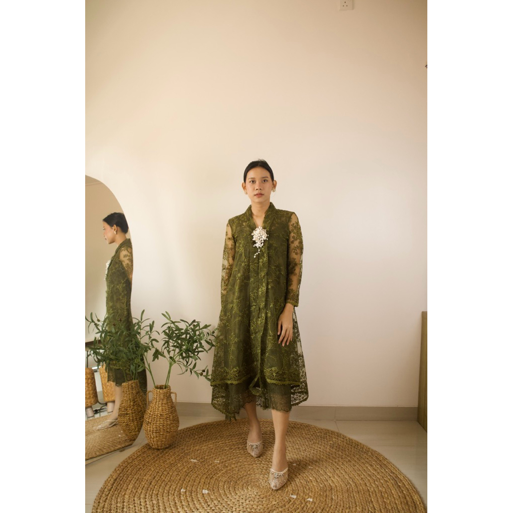 Sarah Dewanto Dress Kartini Olive