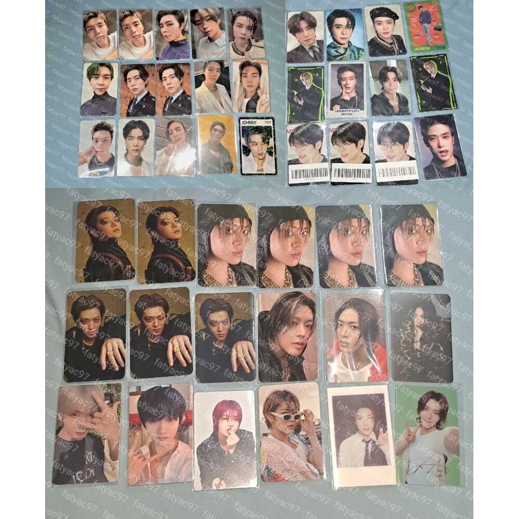 [READY STOCK] JUAL PC YUTA JISUNG JAEHYUN JOHNNY NCT 127 DREAM SET MURAH TUSPI MELET TONJOK SG25 SEL