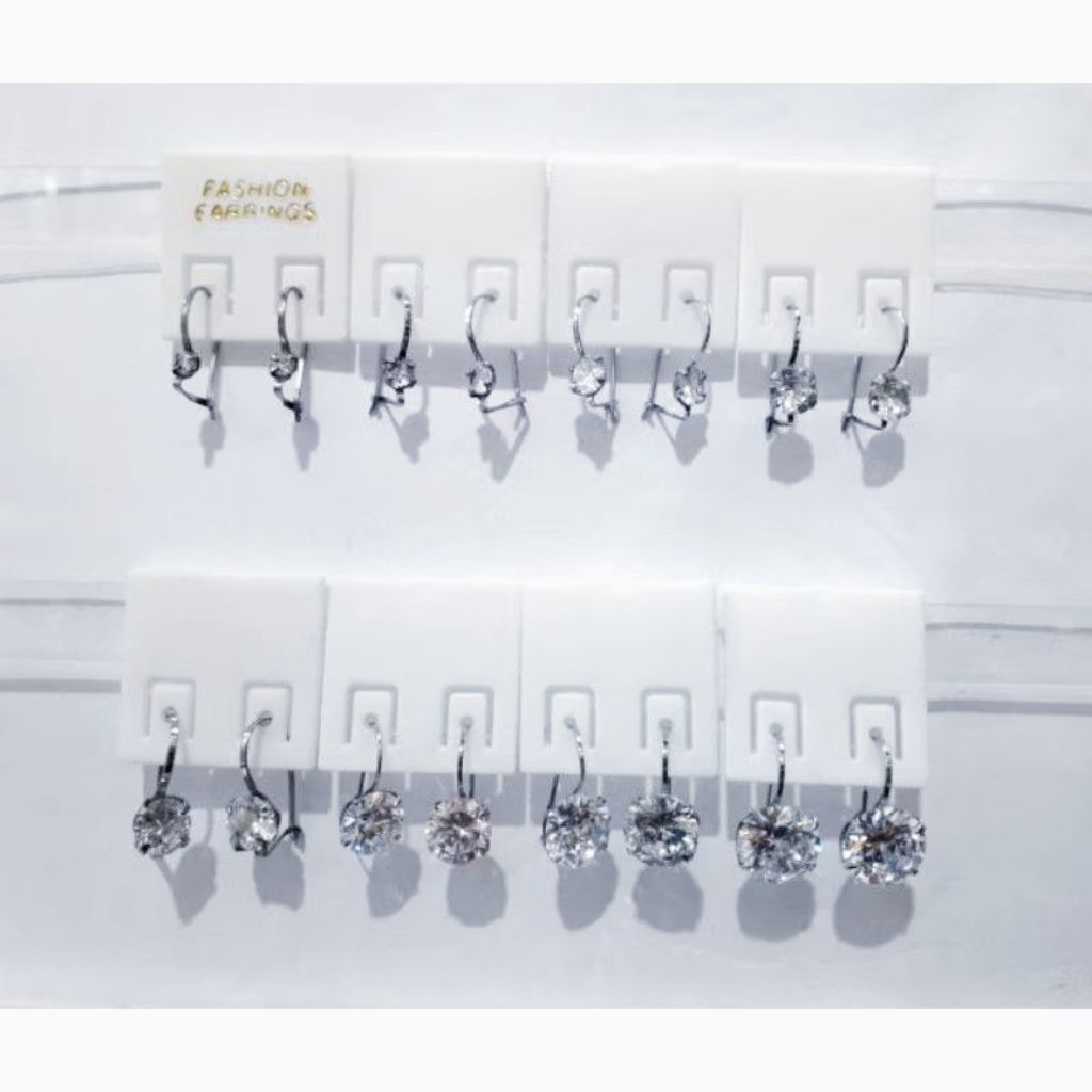 Anting // Giwang Monel Anti karat || Anting Titanium ( diamond )