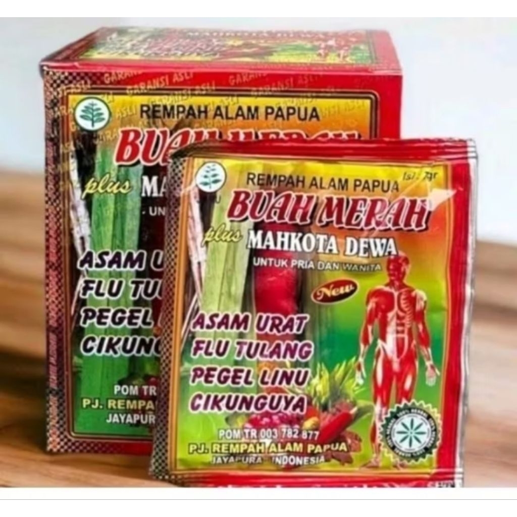 Buah Merah Jamu Serbuk
