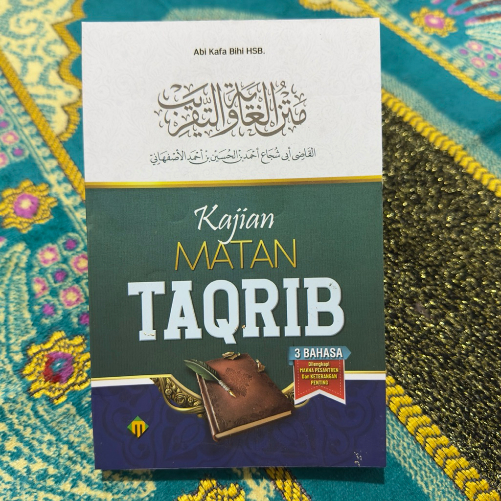 Terjemah Dan Kajian Matan Taqrib Dilengkapi Makna Pesantren Saku | Ilmu Fiqih Fikih Fiqh Dasar