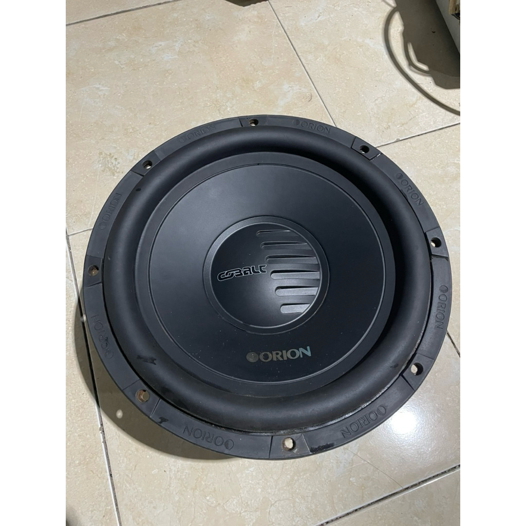 speaker subwoofer orion