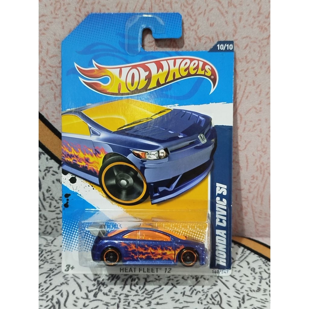 hot wheels honda civic si old biru