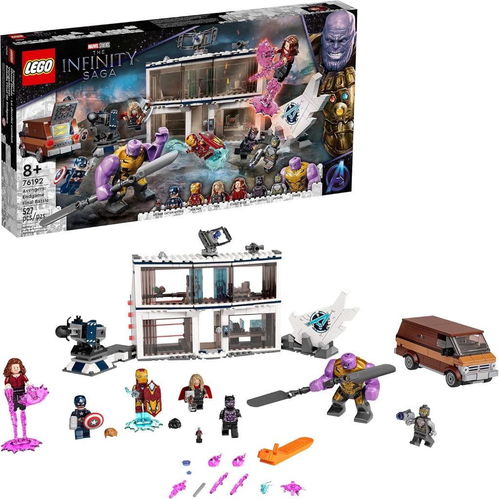 LEGO Marvel Avengers: Endgame Final Battle 76192 Collectible Building Kit; Battle Scene at The Aveng