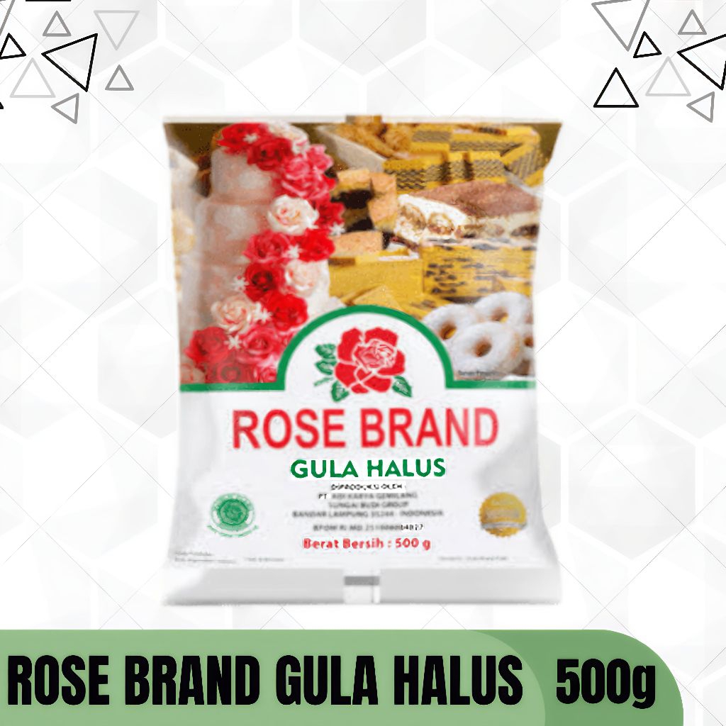 Rose Brand Gula Halus 500g - Gula Halus