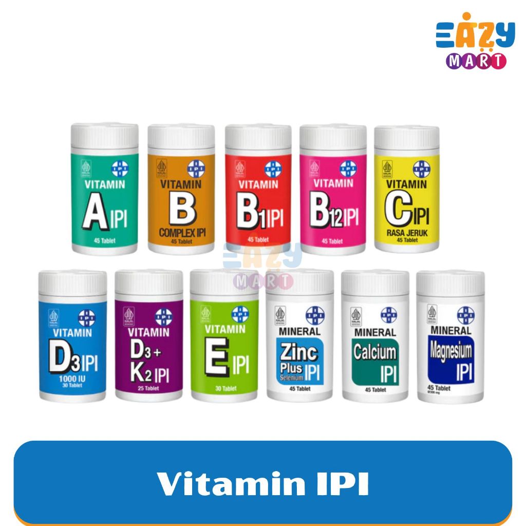 Vitamin C / D3 / E / A / B Complex IPI