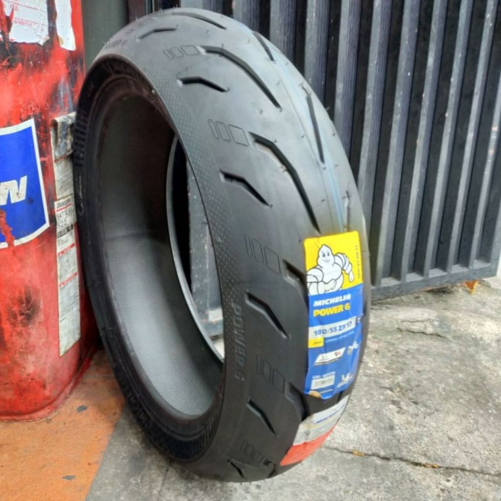 Ban Michelin Power 6 ukuran 180/55-17 tubeless