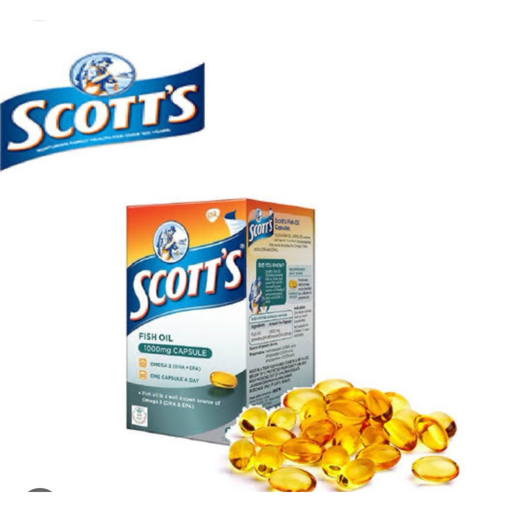 Scott COD liver oil 100 capsul