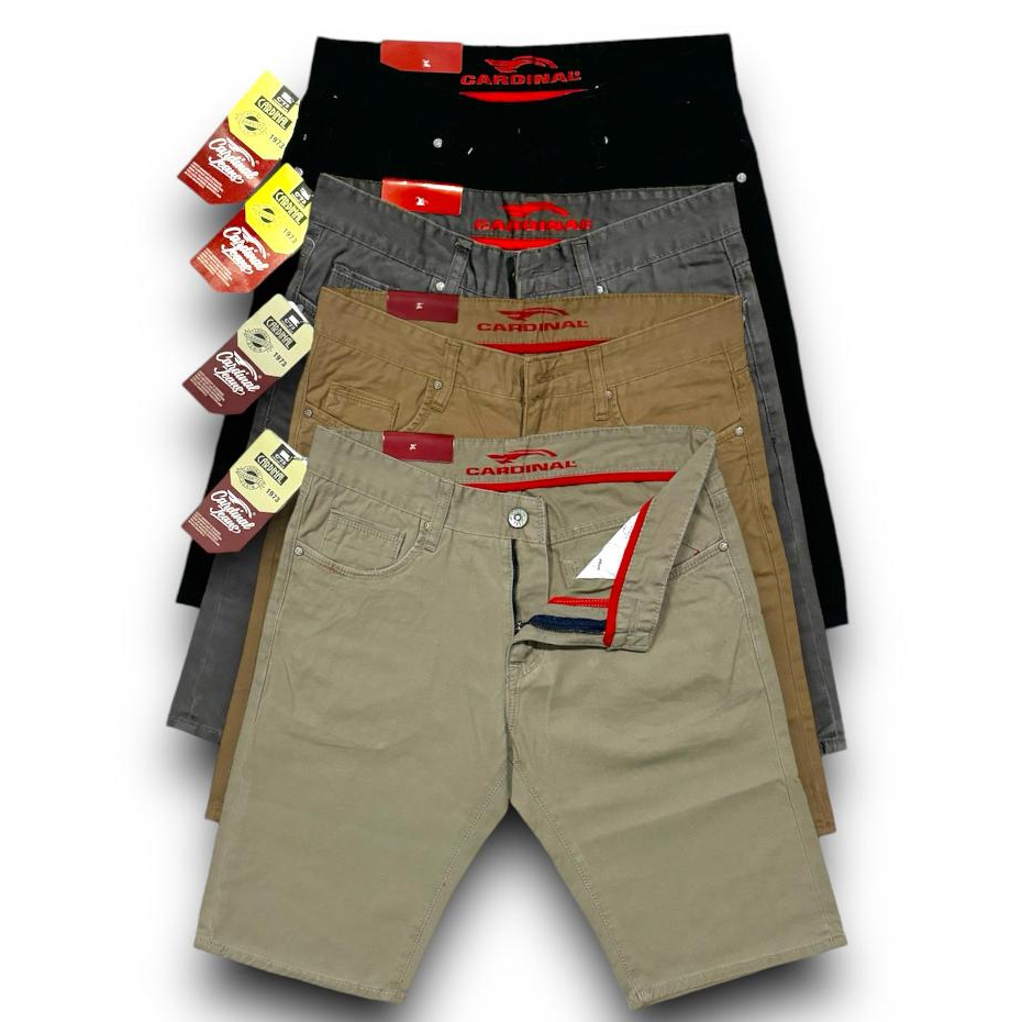 celana pendek katun pria CARDINAL KATUN// CELANA PENDEK PRIA IMPORT PREMIUM
