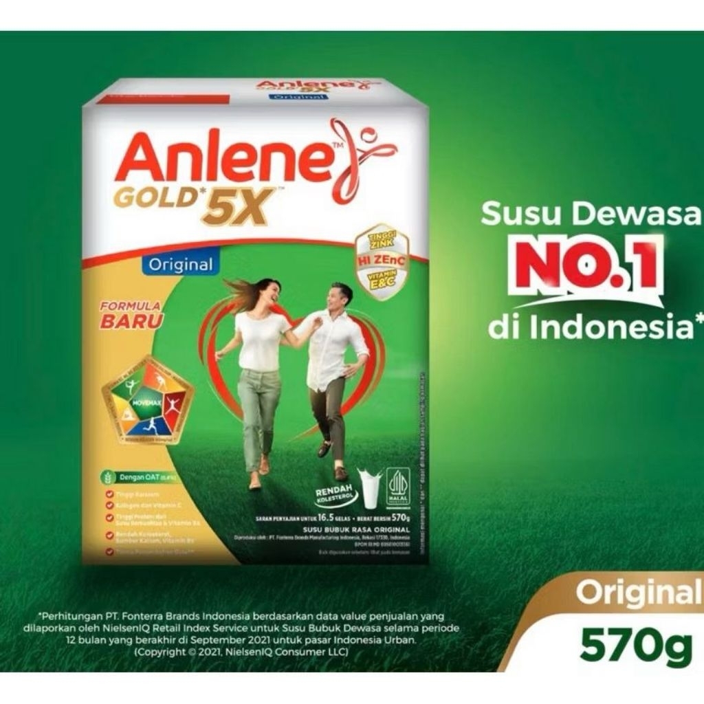 ANLENE GOLD 5X PLUS 570 GRAM VANILA COKLAT ORIGINAL PLAIN/600GR/ VANILLA/620gr/650gr EXP JUNI SEPT 2