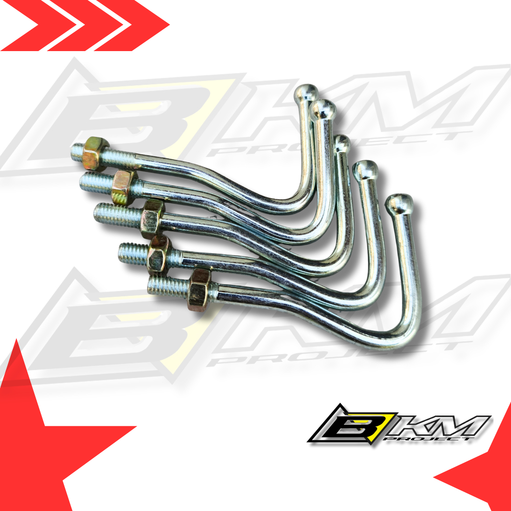 Grosir gantungan barang besi universal motor Besi Gantungan Belanja motor universal Drat Kunci 10