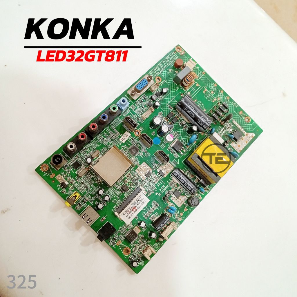 KONKA LED32GT811 MESIN TV LED KONKA LED 32GT811 MOBO MODUL MAINBOARD TV