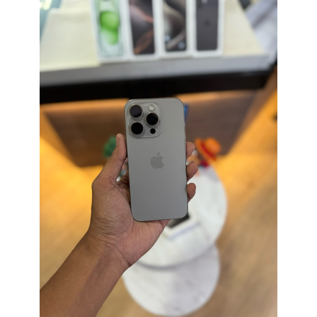 iphone 15 pro max 256gb natural second ibox
