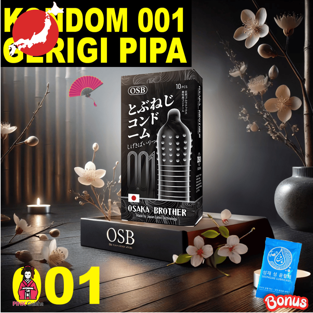Kondom COD Gerigi Pipa Kondom 001 OSB Osaka Brother