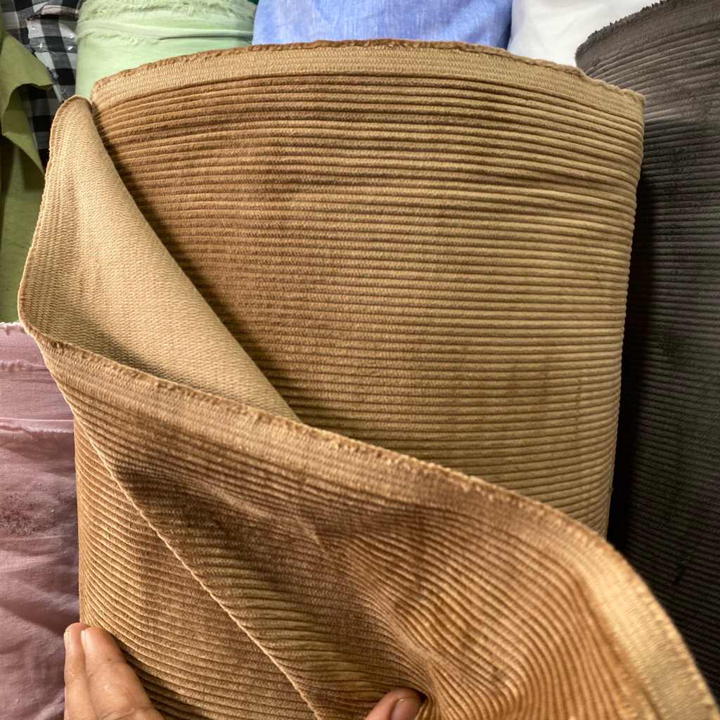 corduroy kain katun corduroy tebal kain meteran harga per 0.5 meter