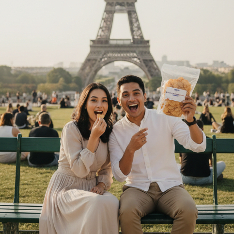 Keripik Kentang Malang - Oleh Oleh Khas Malang - Keripik Kentang Gurih - Keripik Kentang Pedas