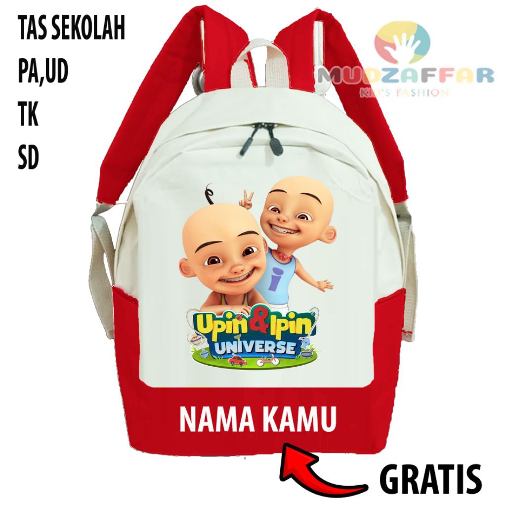 TAS RANSEL ANAK UPIN IPIN UNIVERSE TAS RANSEL ANAK SEKOLAH MAIN UPIN IPIN UNIVERSE