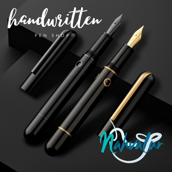 NAHVALUR Nautilus Ebonite Fountain Pen