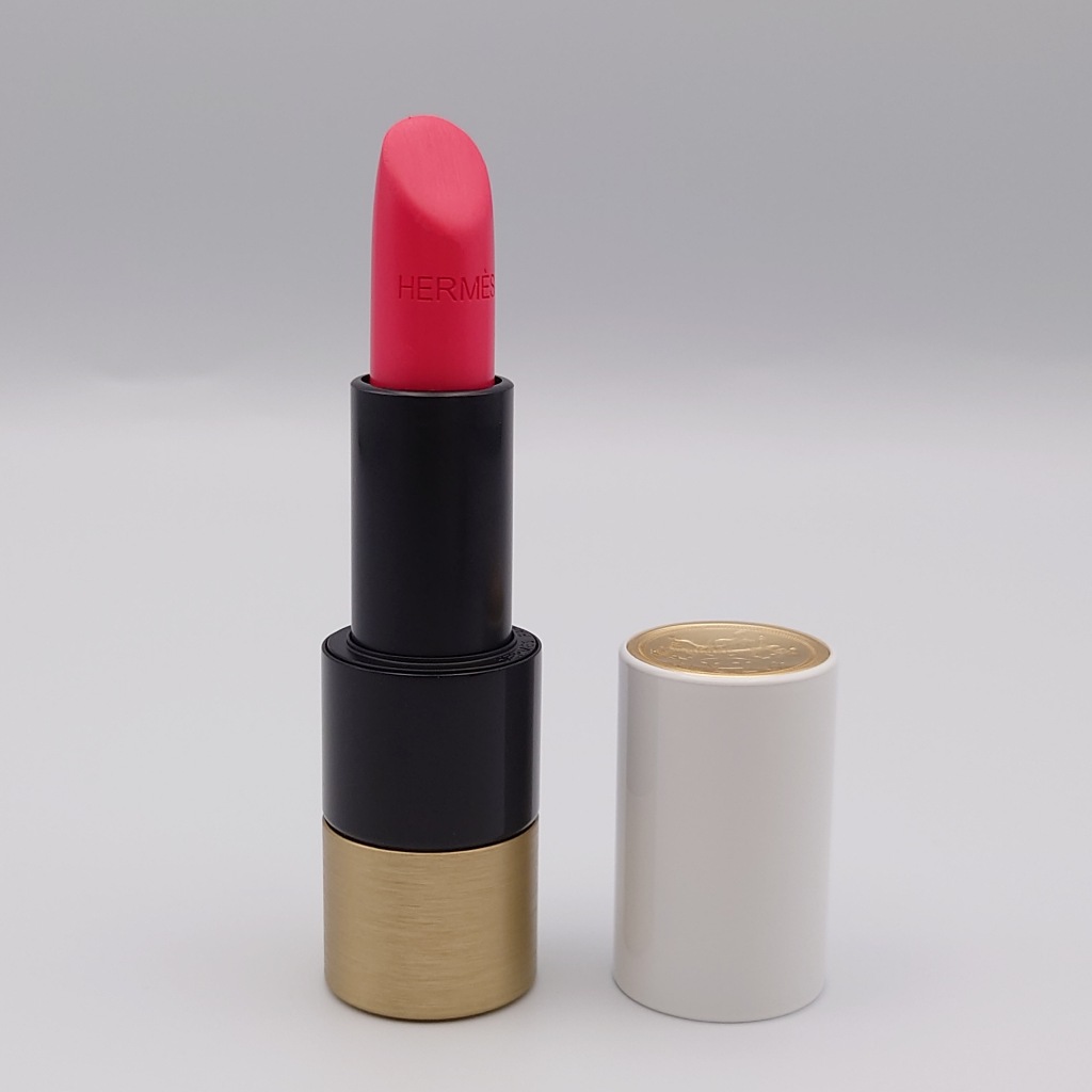 HERMES Rouge Hermes Satin Lipstick ROSE MEXIQUE (Preloved Like New)