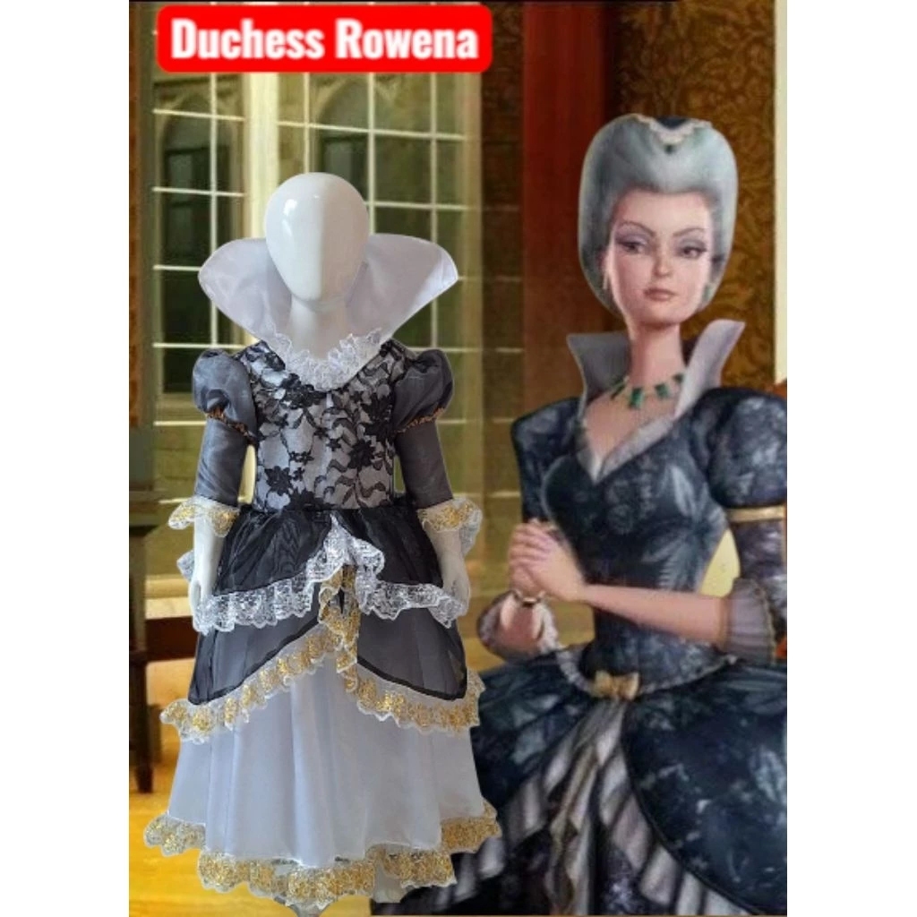 Kostum Rowena barbie - 12 dancing princess barbie