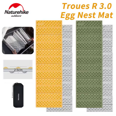 MATRAS CAMPING ULTRALIGHT IXPE R3.0 FOLDING EGG NEST MAT NATUREHIKE CNK2550WS030