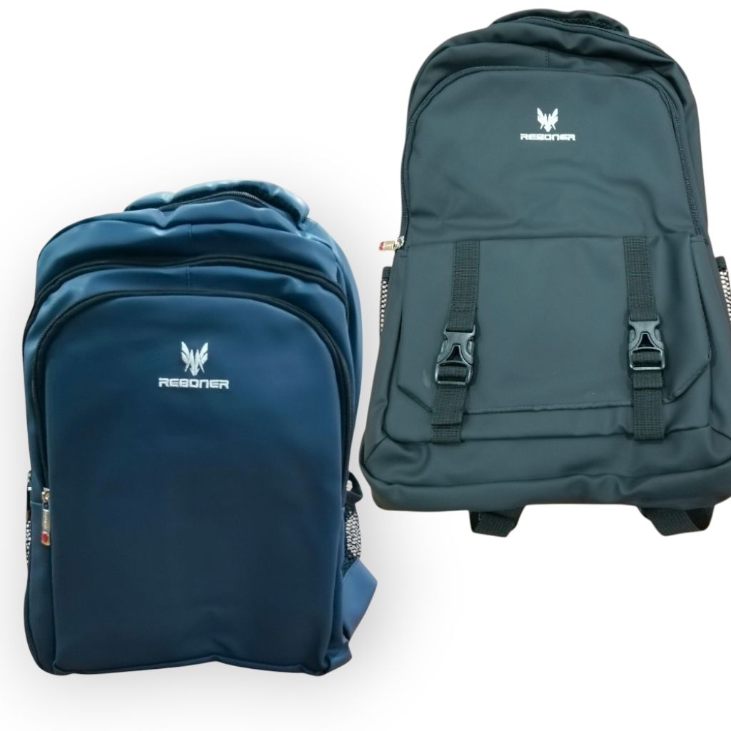 Tas Ransel Dewasa Reboner anti air / tas unisex laki perempuan sekolah SMA casual kerja REBONER