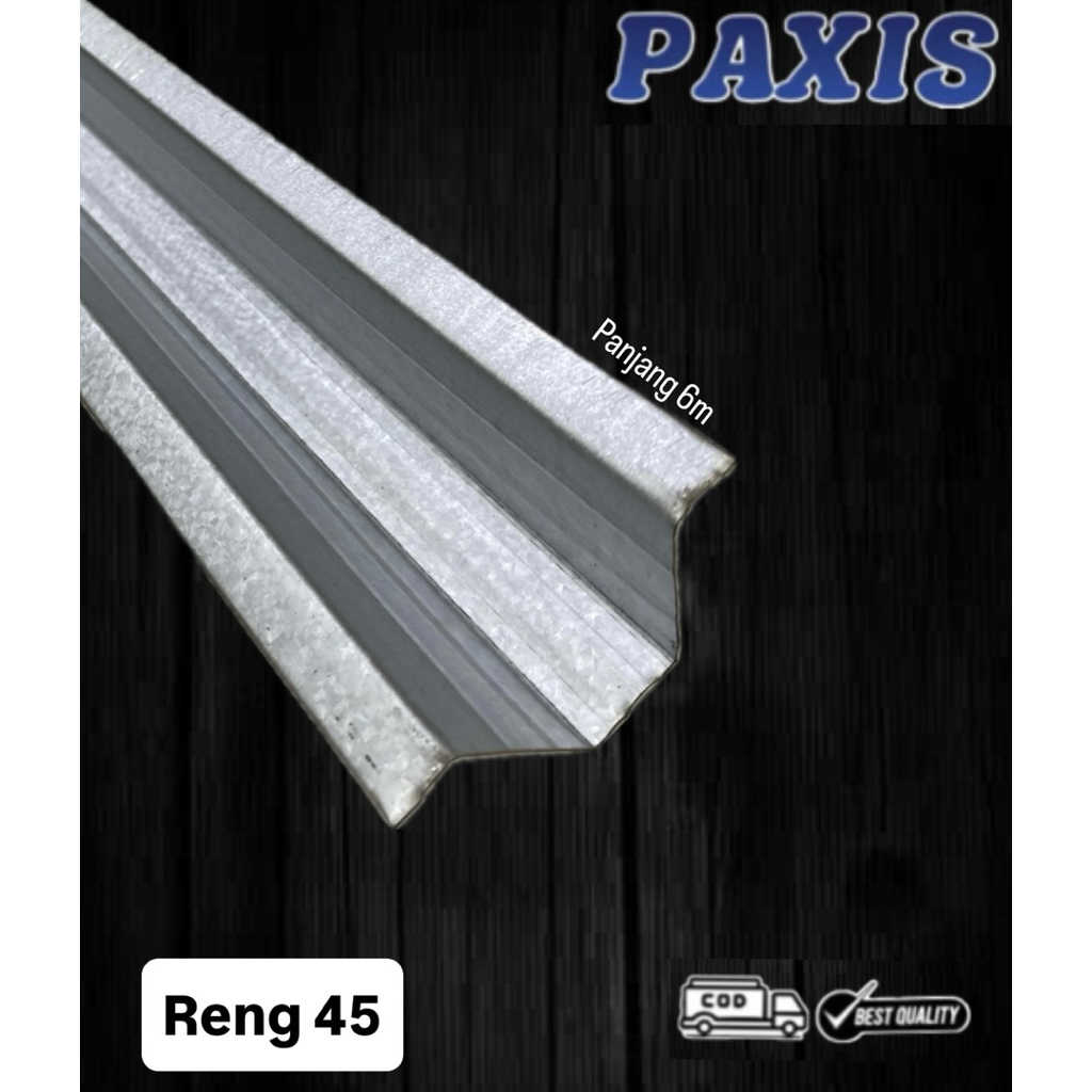 Reng 40 & 45 Baja Ringan Galvalum Murah (Kirim Wilayah Medan & Sekitarnya)