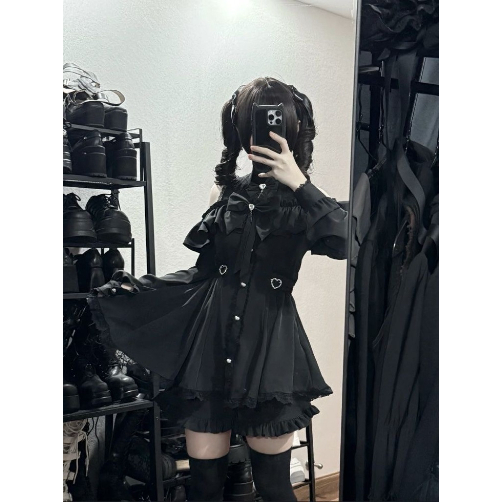 Preorder Jirai kei black Set-Up Edition