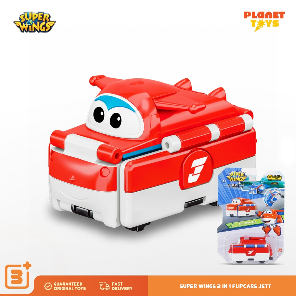 PTI - Auldey Superwings 2 in 1 Flipcars Jett