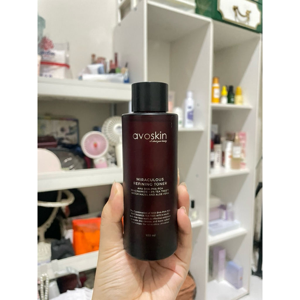 PRELOVED TONER EKSFOLIASI AVOSKIN