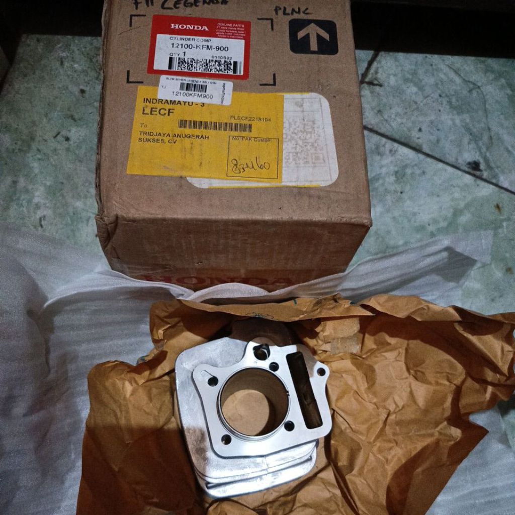 Cylinder block blok boring only legenda supra fit new revo lama asli original astra AHM 12100-KFM-90