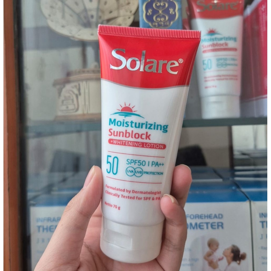SOLARE - Sunblock + Whitening SPF 50 PA++
