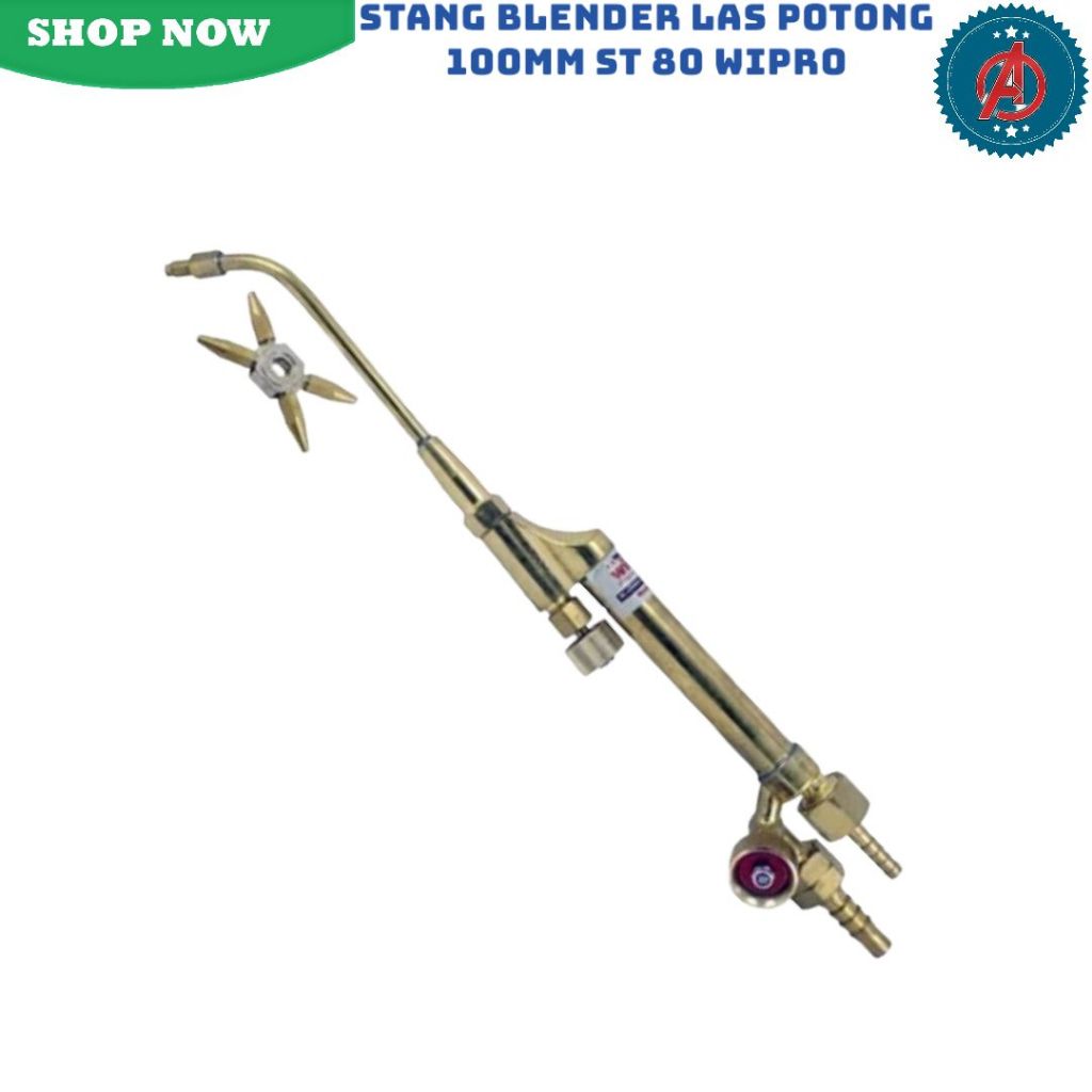 Stang Blender Las Potong 100mm ST 80 Wipro / Cutting Torch Wipro ST80 Stang Blender Las 100mm Wipro.