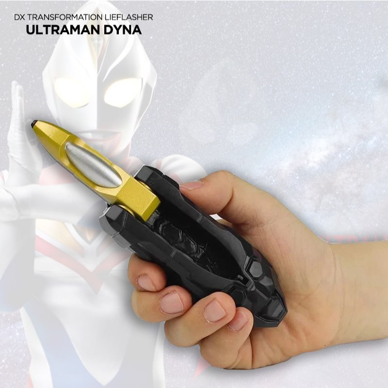 Koleksi Mainan Ultraman Dyna Lieflasher DX Transformation Original Mainan Ultraman DX Device Cosplay