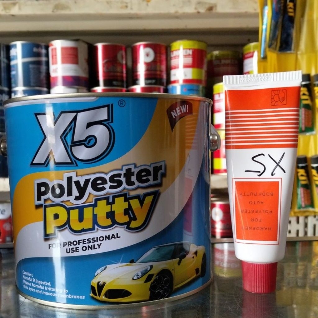 DEMPUL MOBIL CHPO  X5 POLYESTER PUTTY 3KG