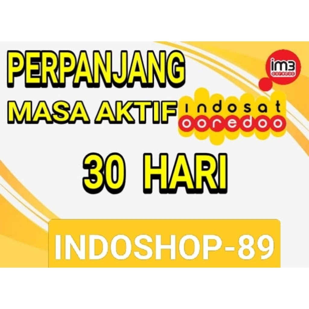 Perpanjang Masa Aktif Indosat