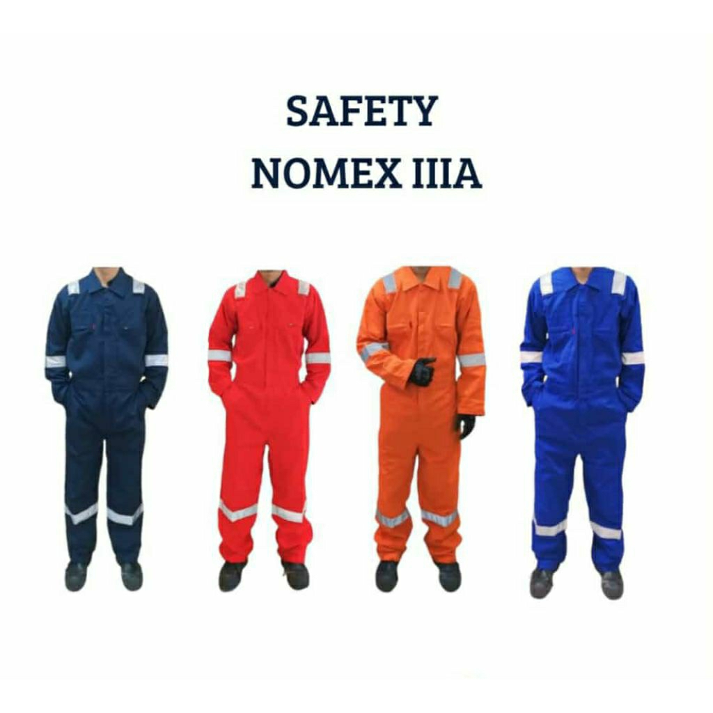 Coverall Nomex IIIA / Coverall Safety Nomex IIIA / Coverall NOMEX IIIA Anti Percikan Api