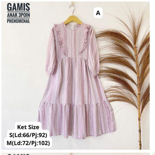 GAMIS ANAK 3 POINT X PHENOMENAL ORIGINAL