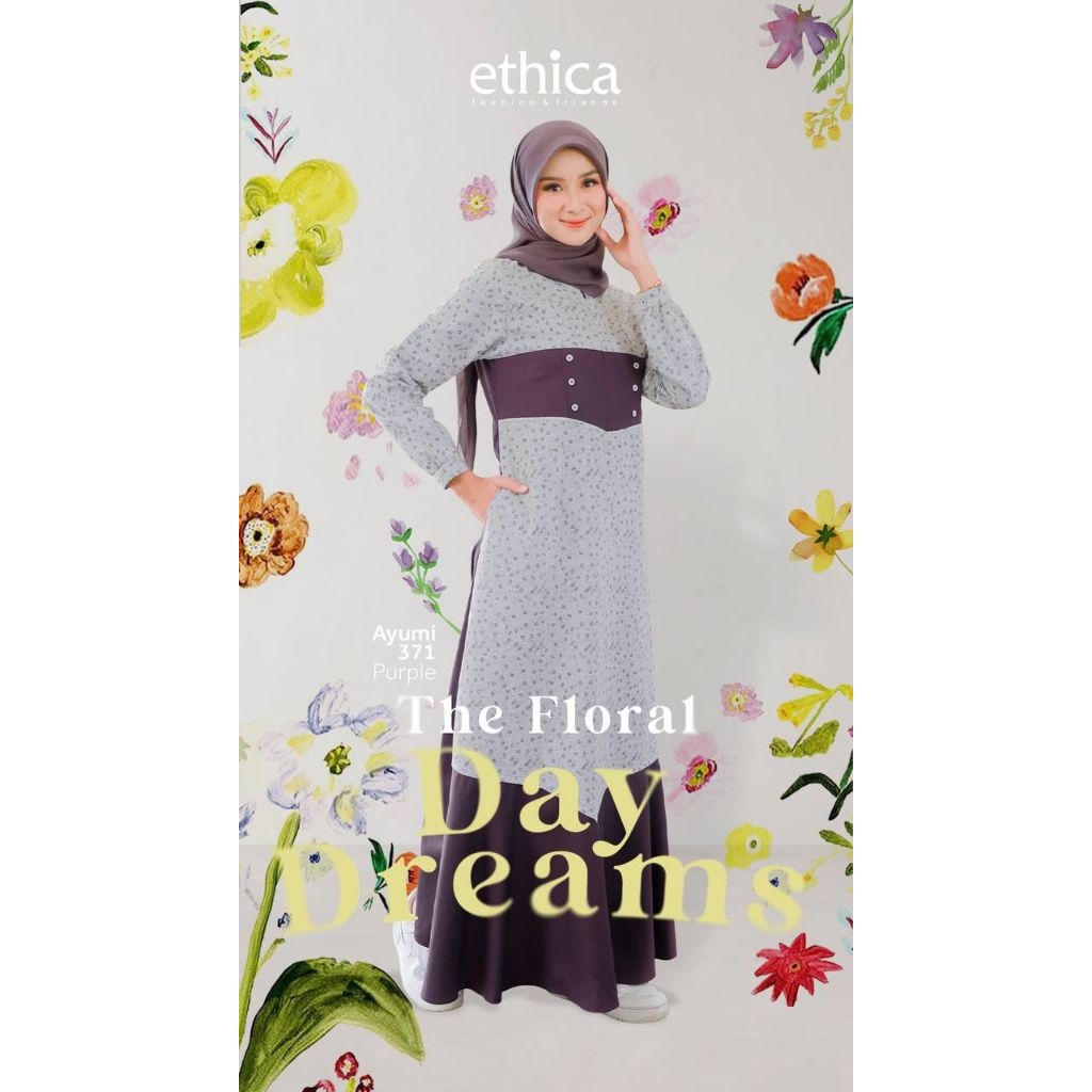 GAMIS DEWASA ETHICA AYUMI 371 Purple
