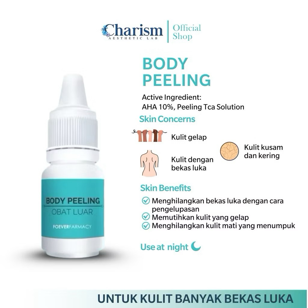 dr Titik Wahyuningsih PEELING PENGELUPASAN AMPUH | LOTION PEMUTIH | PEMUTIH BADAN | BODY PEELING | P