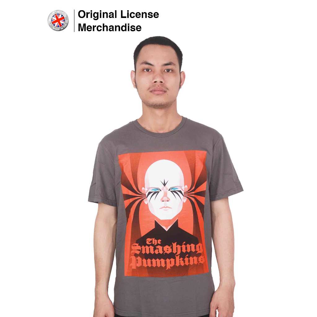 SMASHING PUMPKINS BILLY Band Musik Rock Original Band Musik Tshirt Kaos Baju Pria Wanita